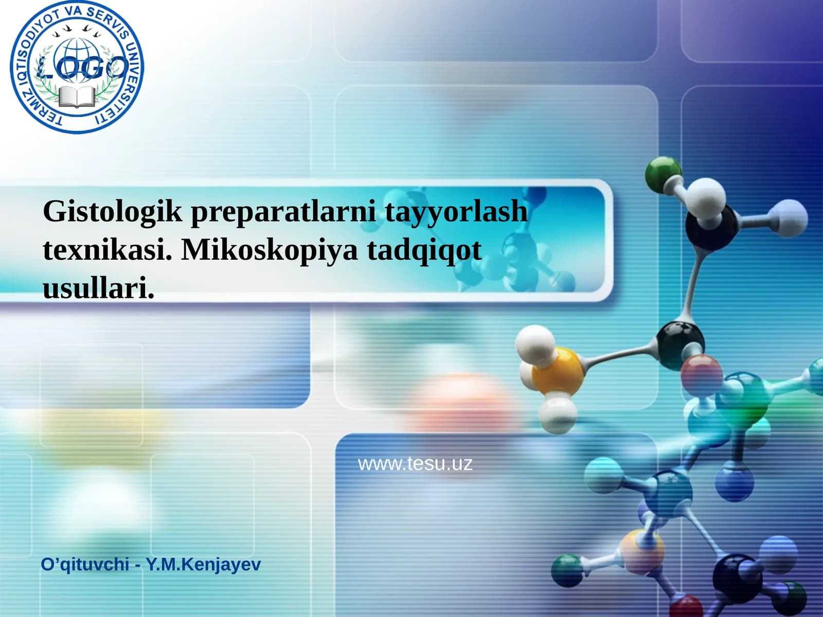 Gistologikpreparatlarnitayyorlashtexnikasi