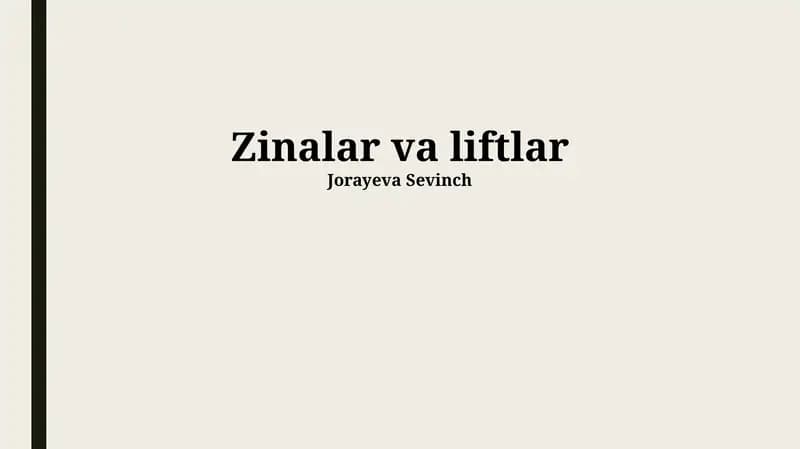 Narvon va Liftlar
