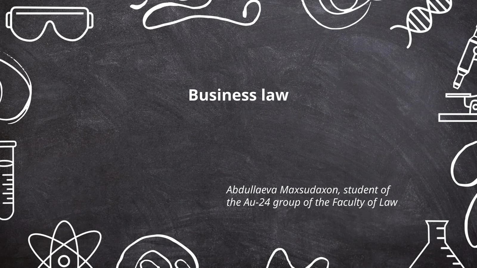 Business law