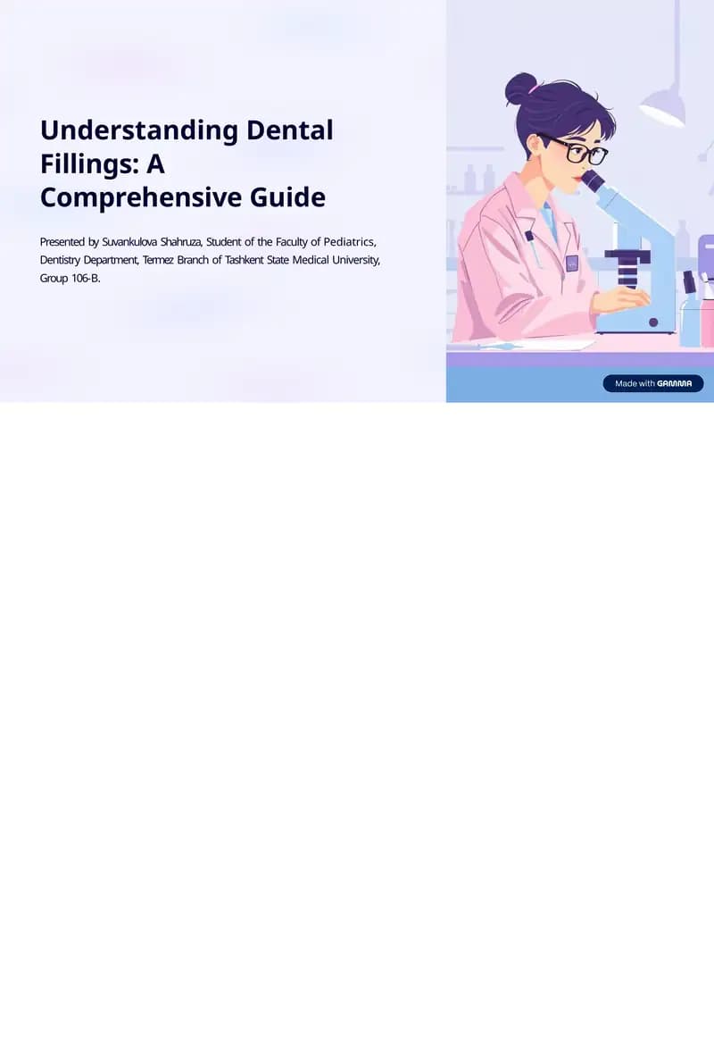 Understanding Dental Fillings: A Comprehensive Guide