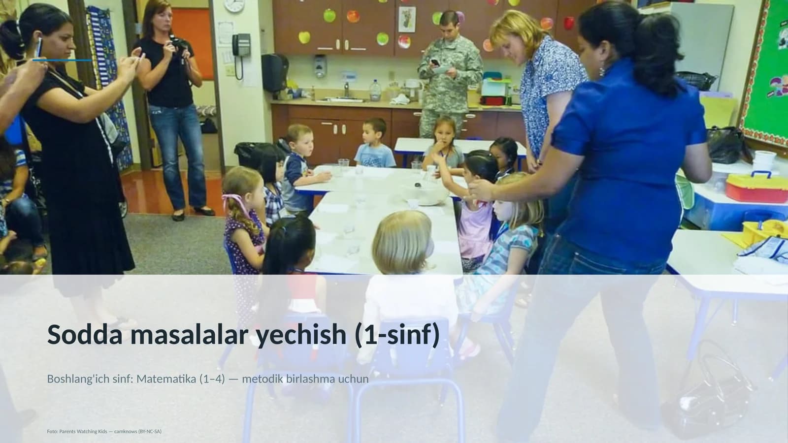 Sodda masalalar yechish (1-sinf)