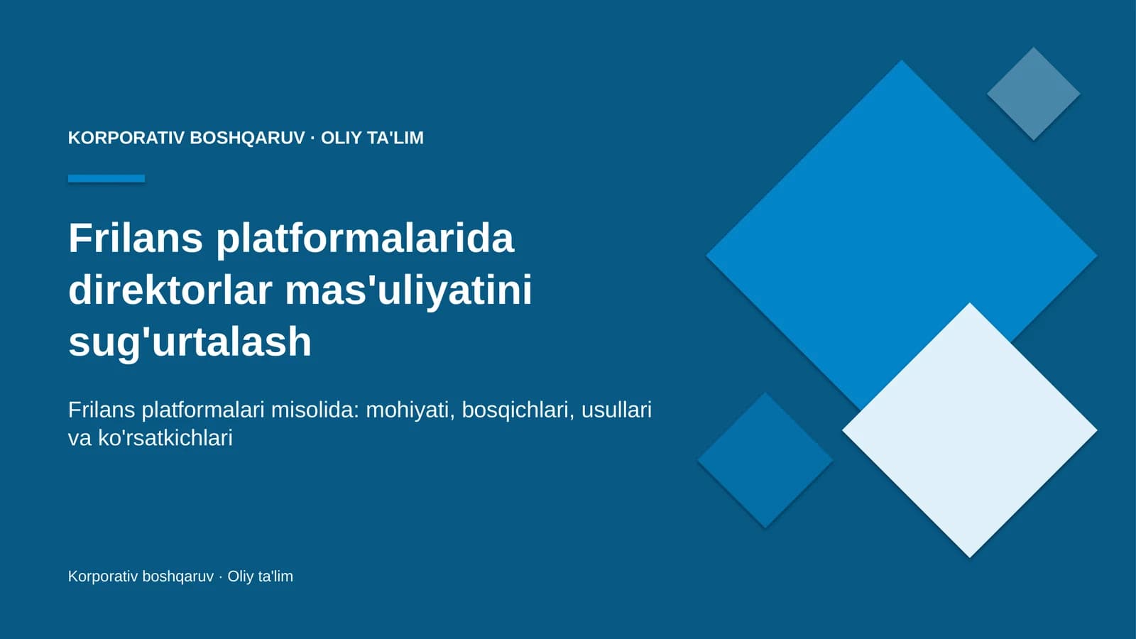 frilans platformalarida direktorlar mas'uliyatini sug'urtalash 5208