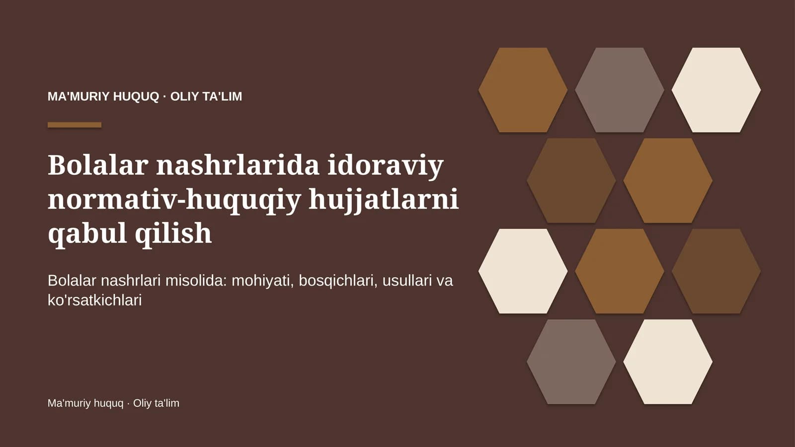 bolalar nashrlarida idoraviy normativ huquqiy hujjatlarni qabul qilish 7094