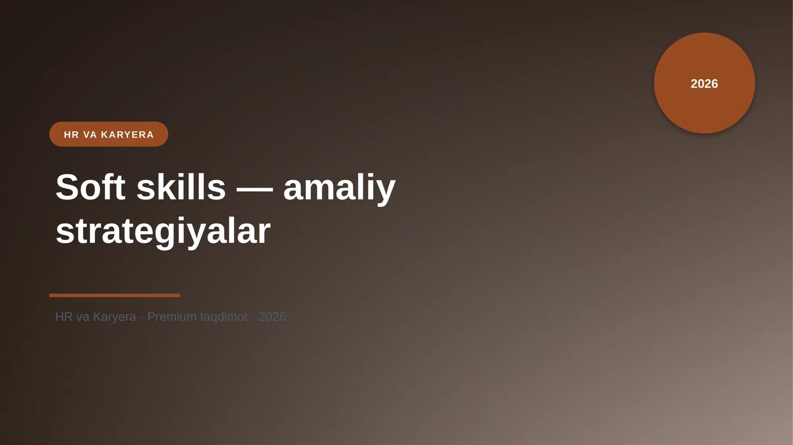 Soft skills — amaliy strategiyalar