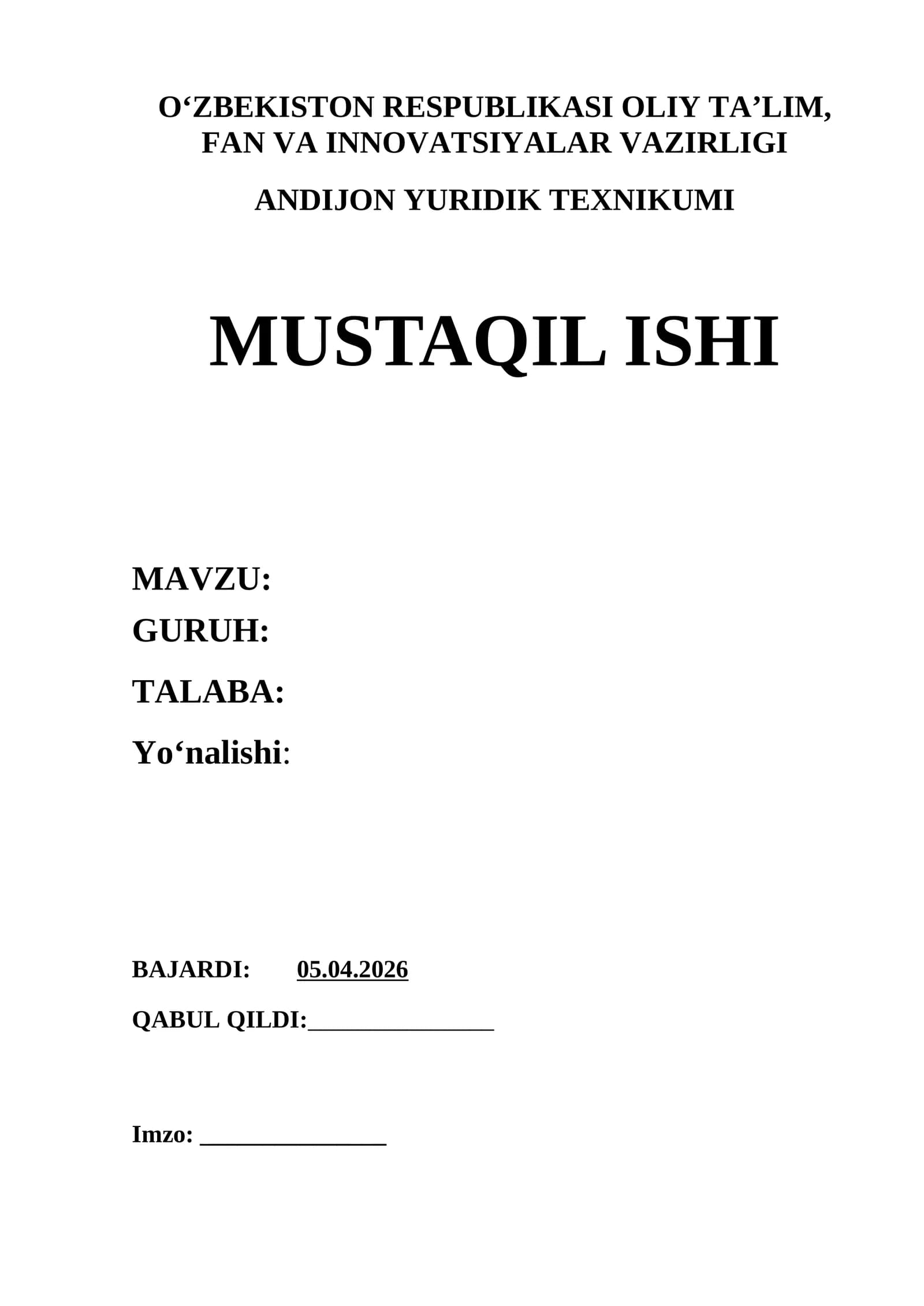Davlat shakli