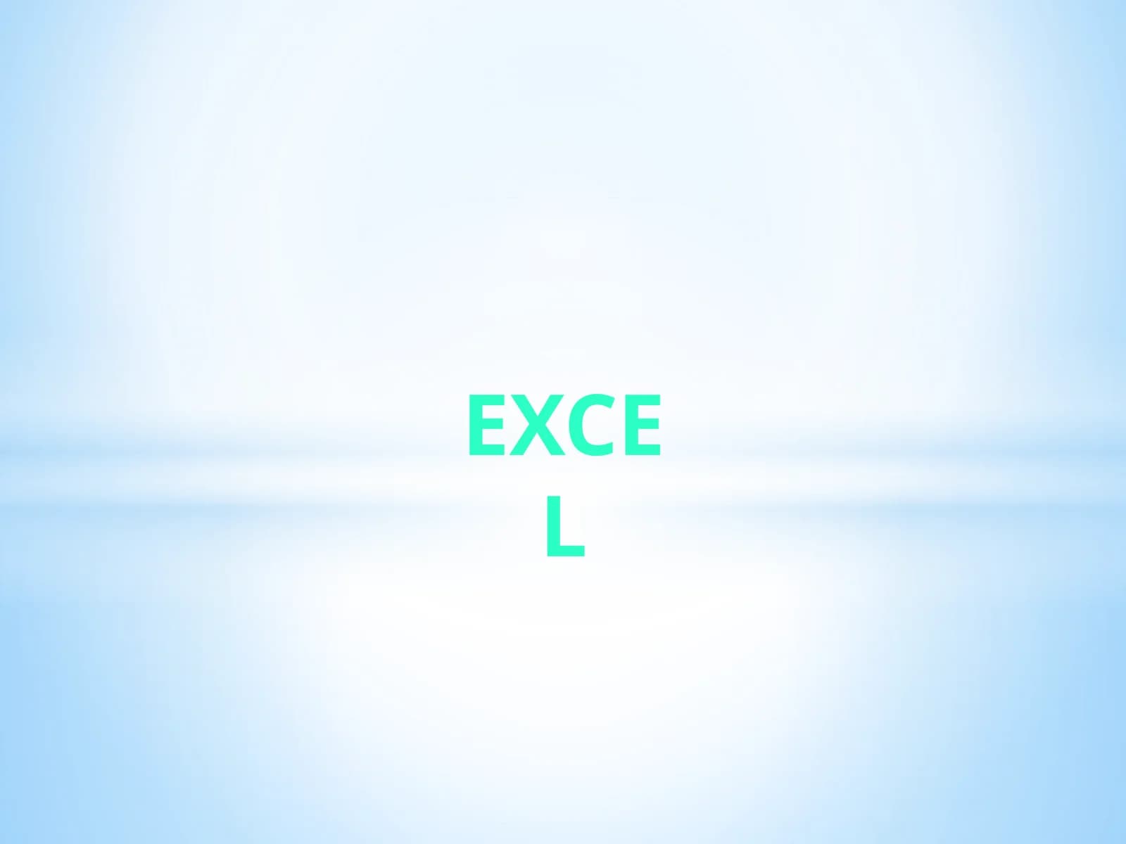 MS Excel