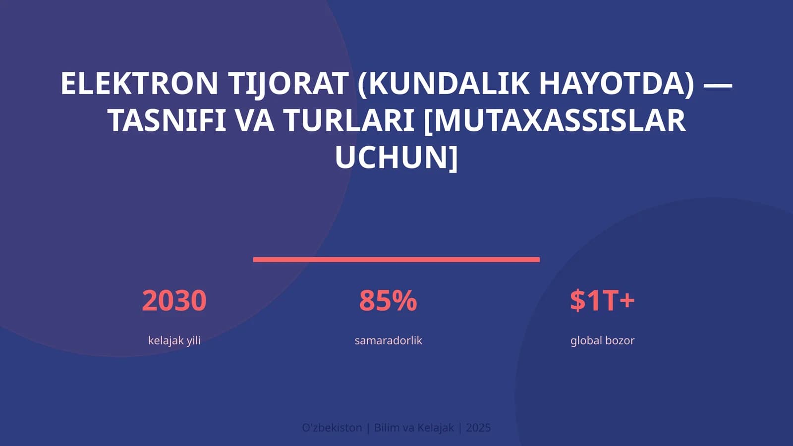 Elektron tijorat (kundalik hayotda) — tasnifi va turlari [mutaxassislar uchun]