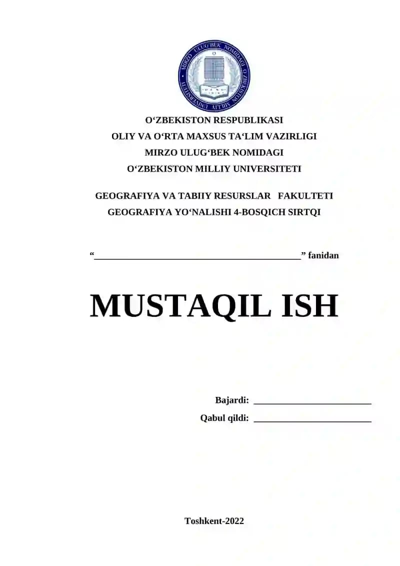 Oʻzbekiston tabiatini muhofaza qilish