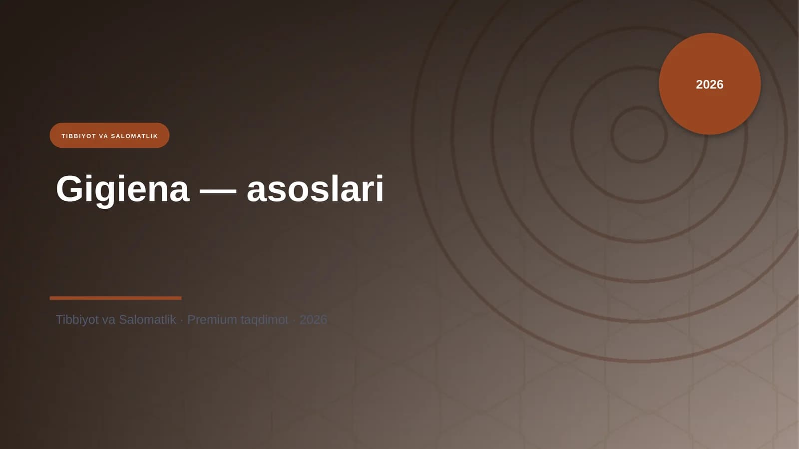 Gigiena — asoslari