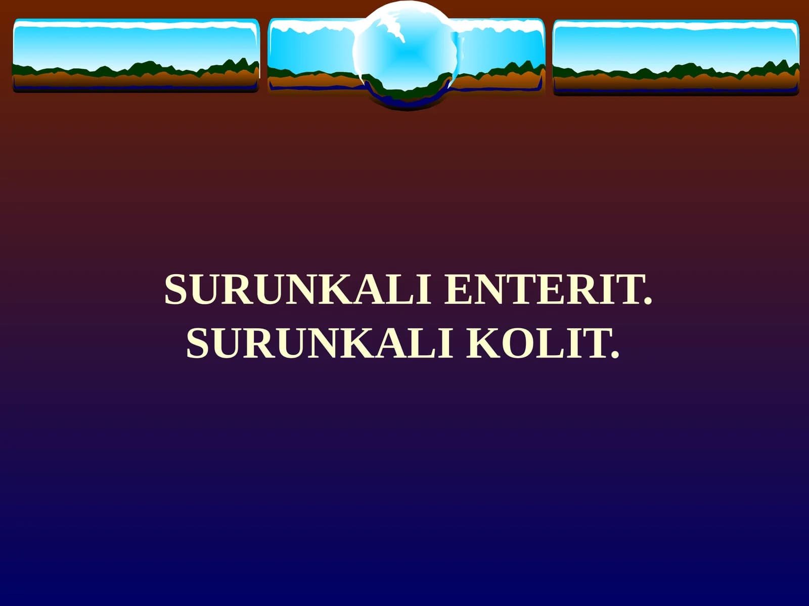 surunkali kolit