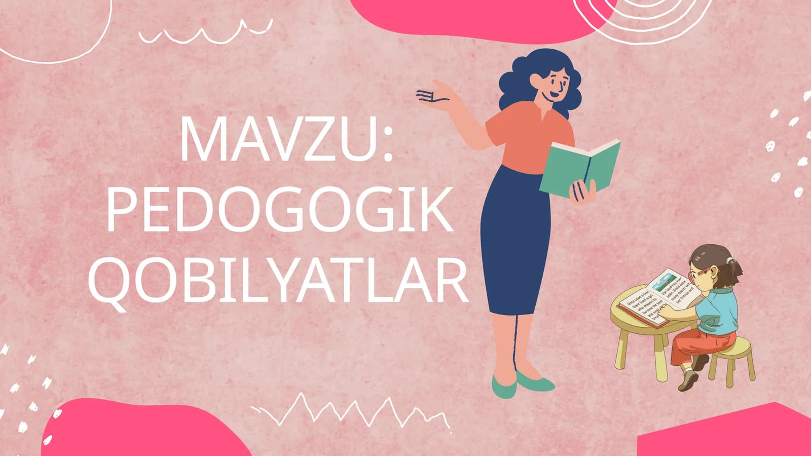 PEDOGOGIK QOBILYATLAR