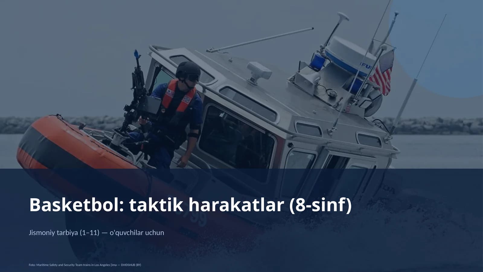Basketbol: taktik harakatlar (8-sinf)