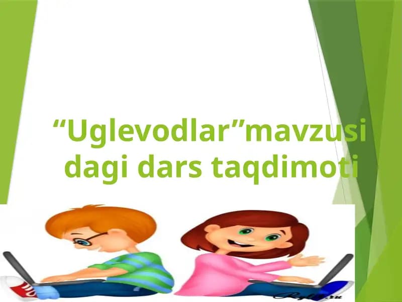 Uglevodlar