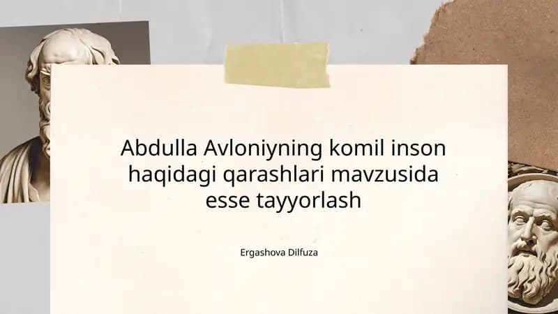 Komil Inson Tushunchasi