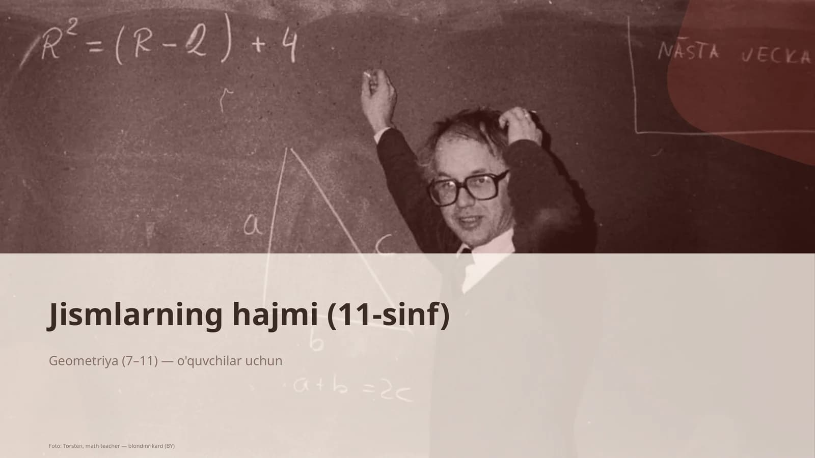 Geometriya (7–11) — o'quvchilar uchun