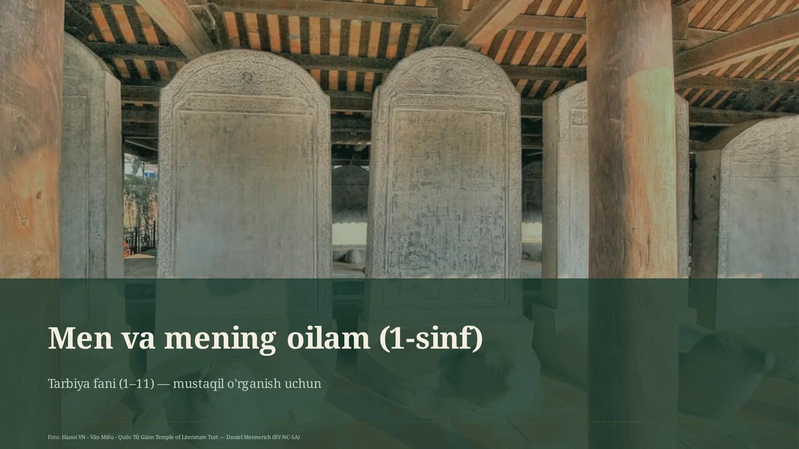 Men va mening oilam (1-sinf)
