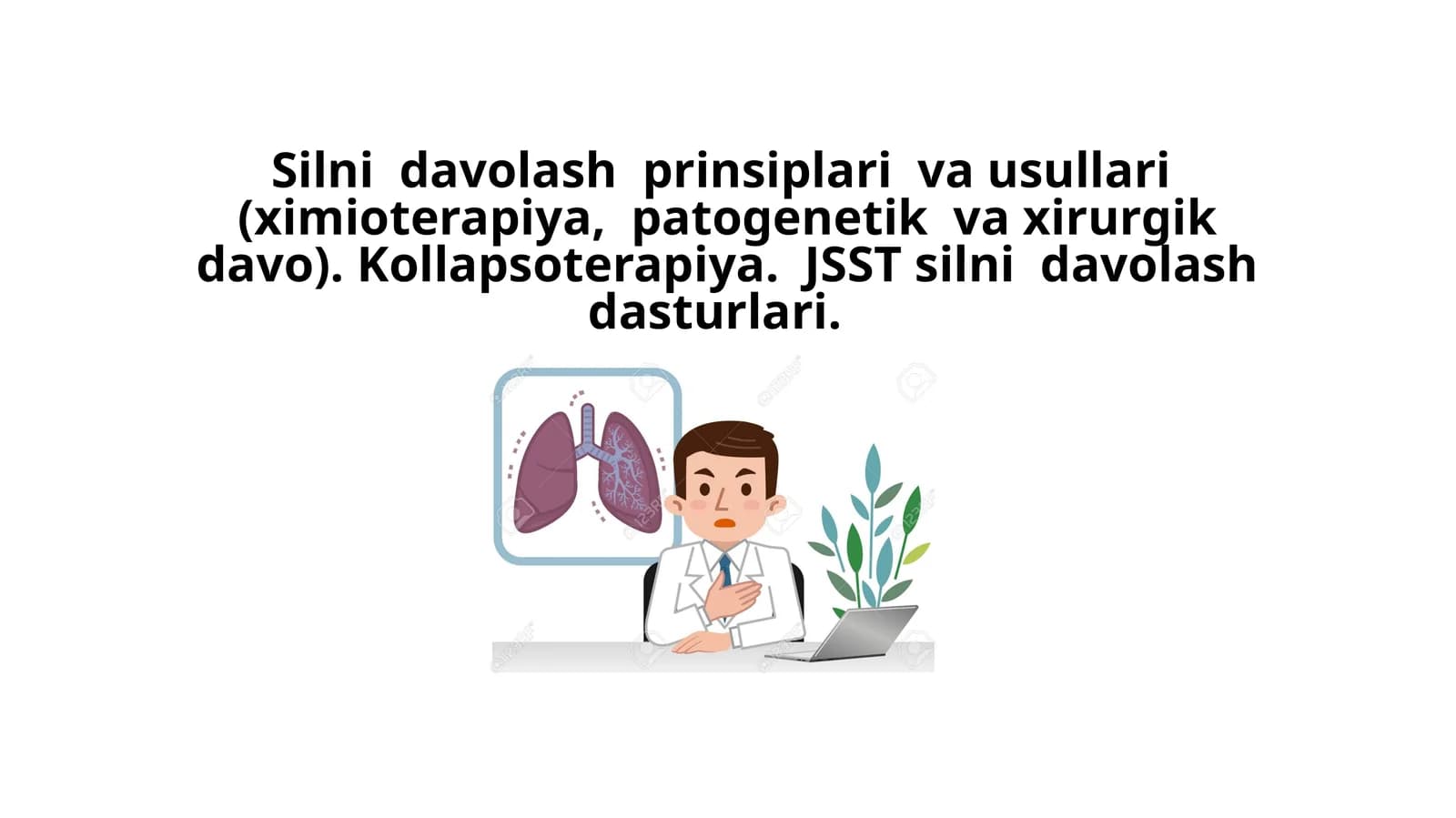 Silni davolash prinsiplari va usullari