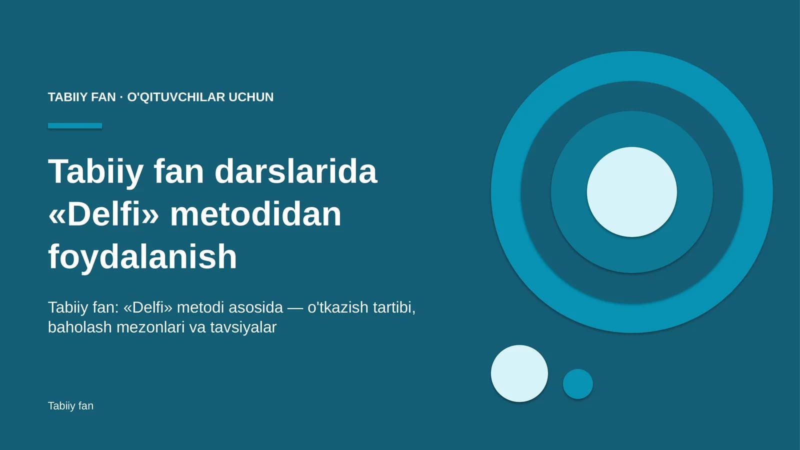 tabiiy fan darslarida delfi metodidan foydalanish 5573