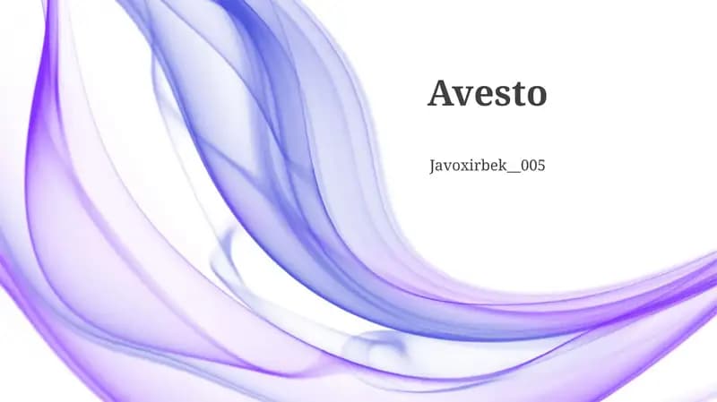 Avesto