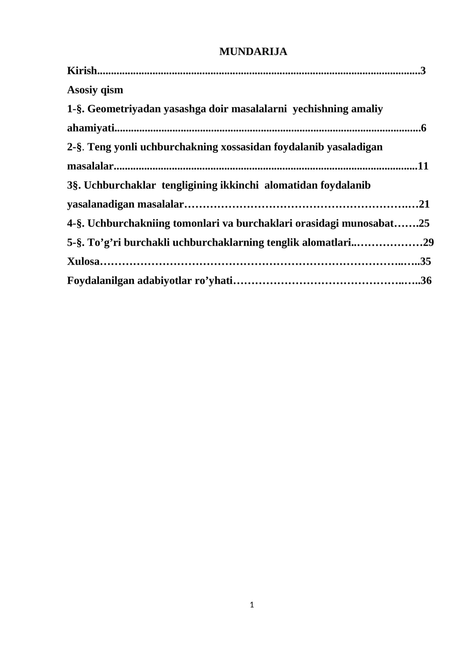 Geometriyadan yasashga doir masalalarni yechishning amaliy ahamiyati
