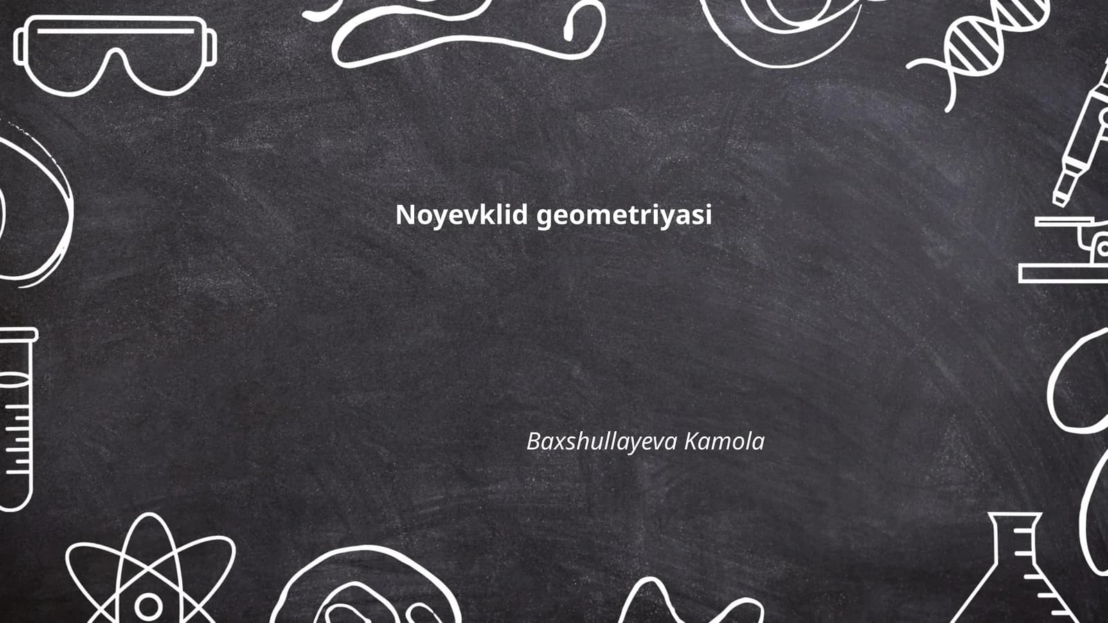 Noyevklid geometriyasi