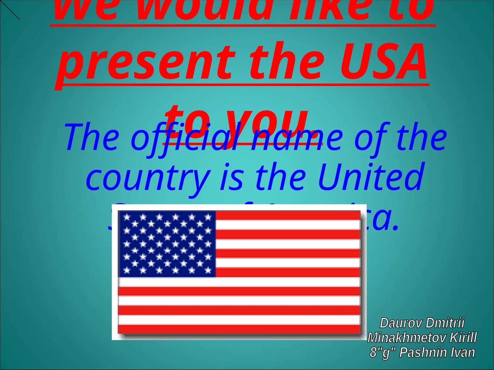 THE FLAG