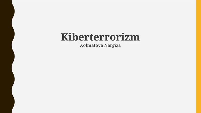 Kiberterrorizm
