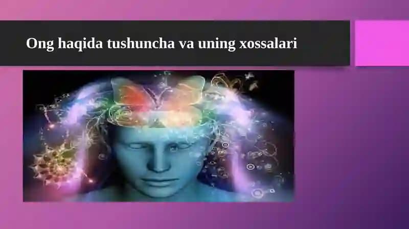 Onghaqidatushunchavauningxossalari