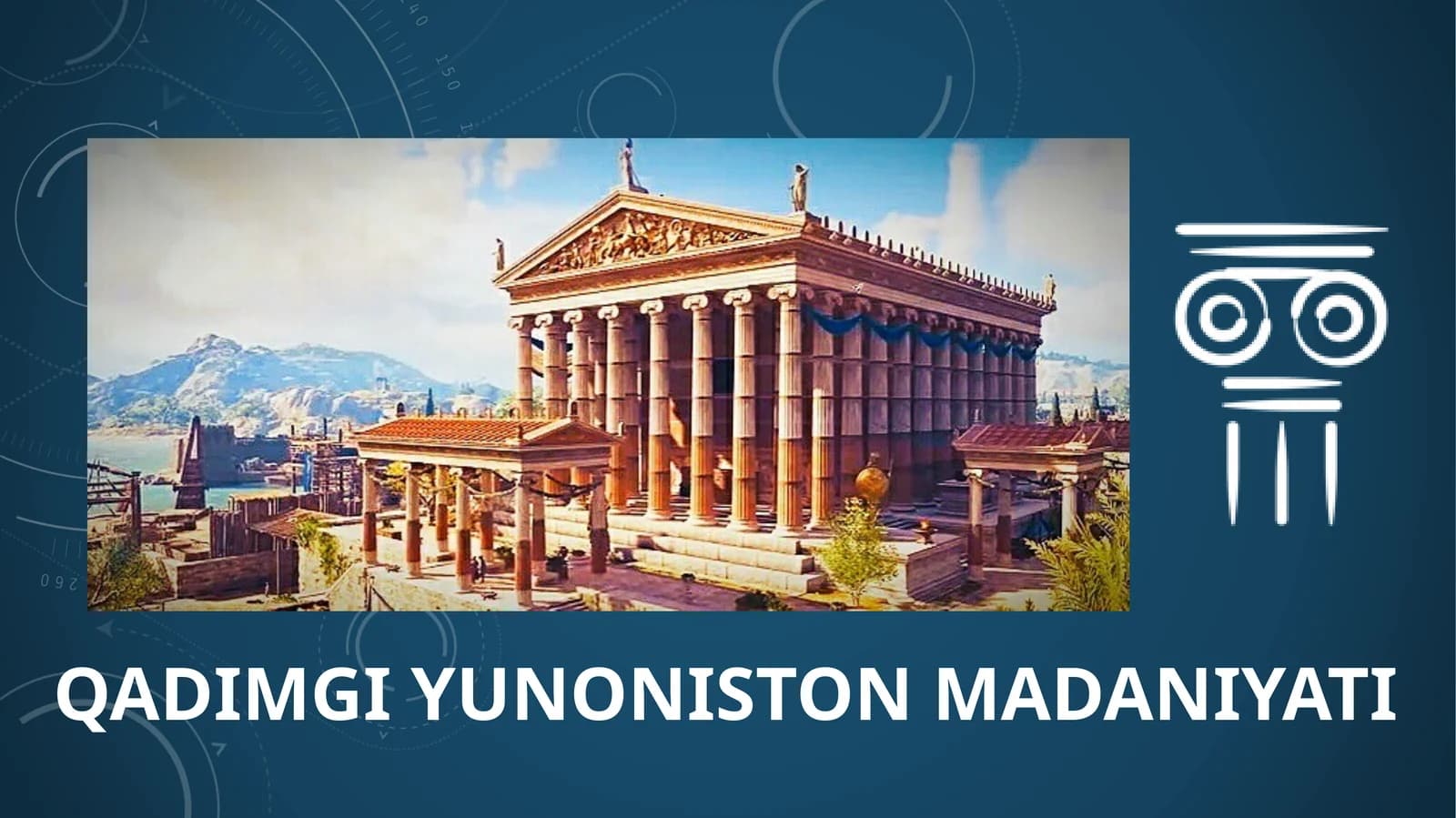 Qadimgi yunoniston madaniyati