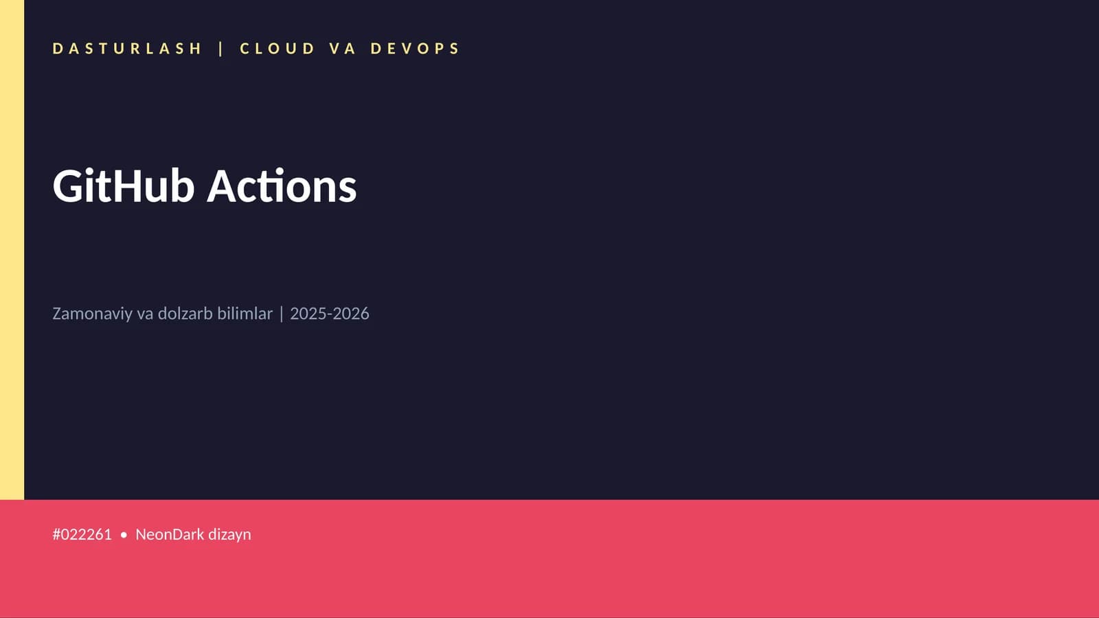 GitHub Actions