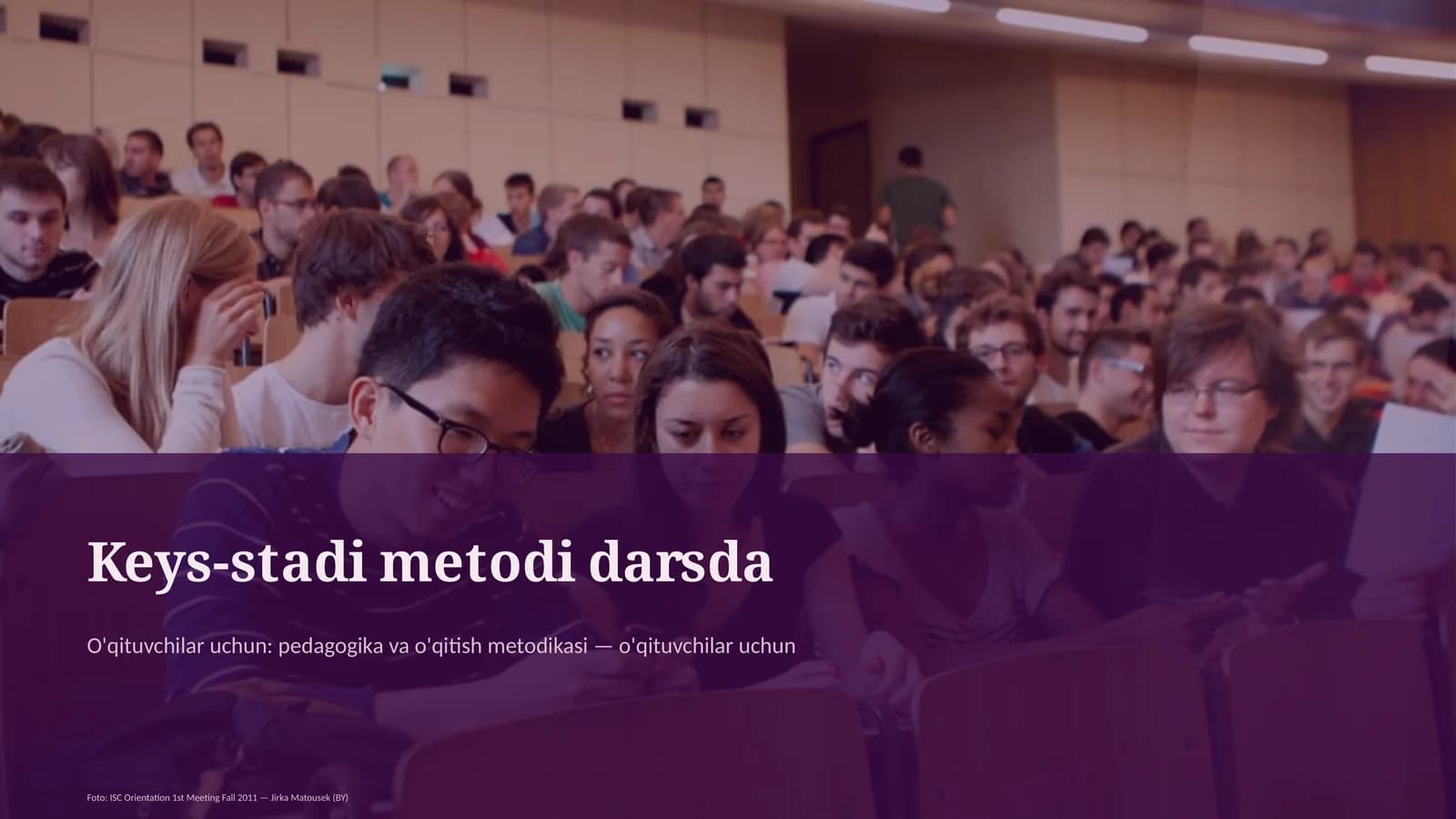 Keys-stadi metodi darsda