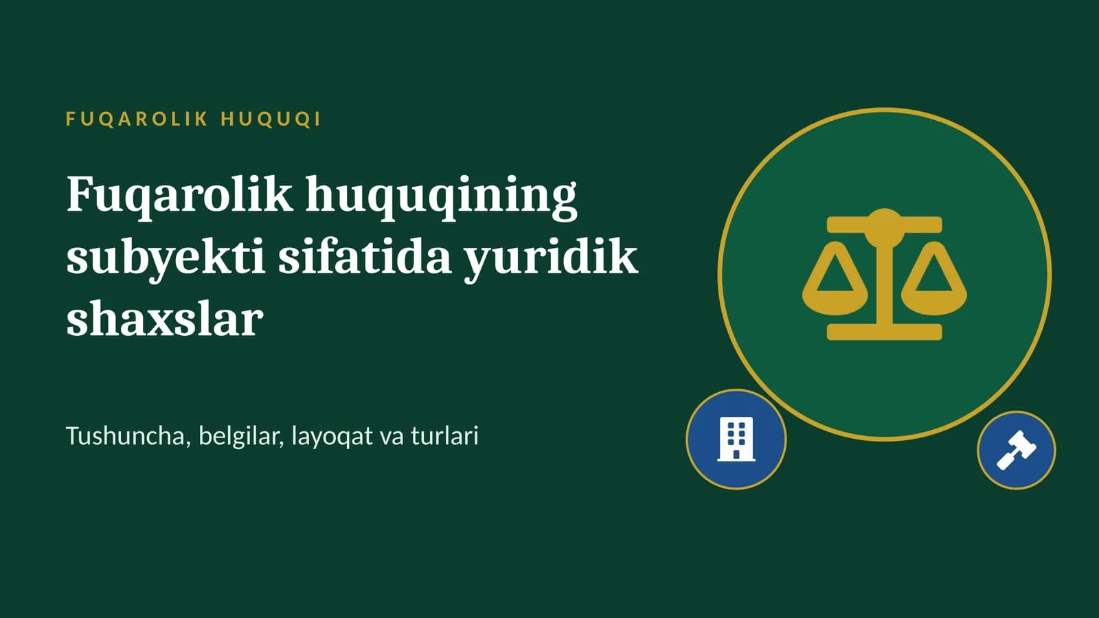 Fuqarolik huquqi