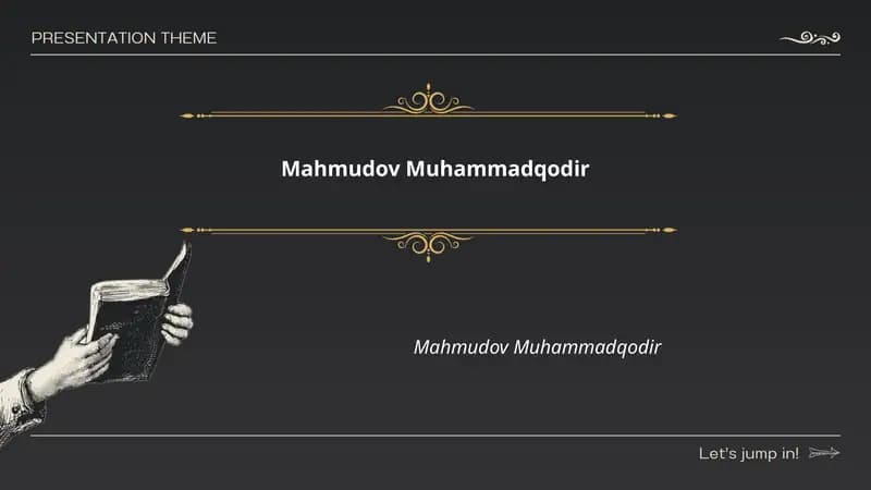 Mahmudov Muhammadqodirning hayoti