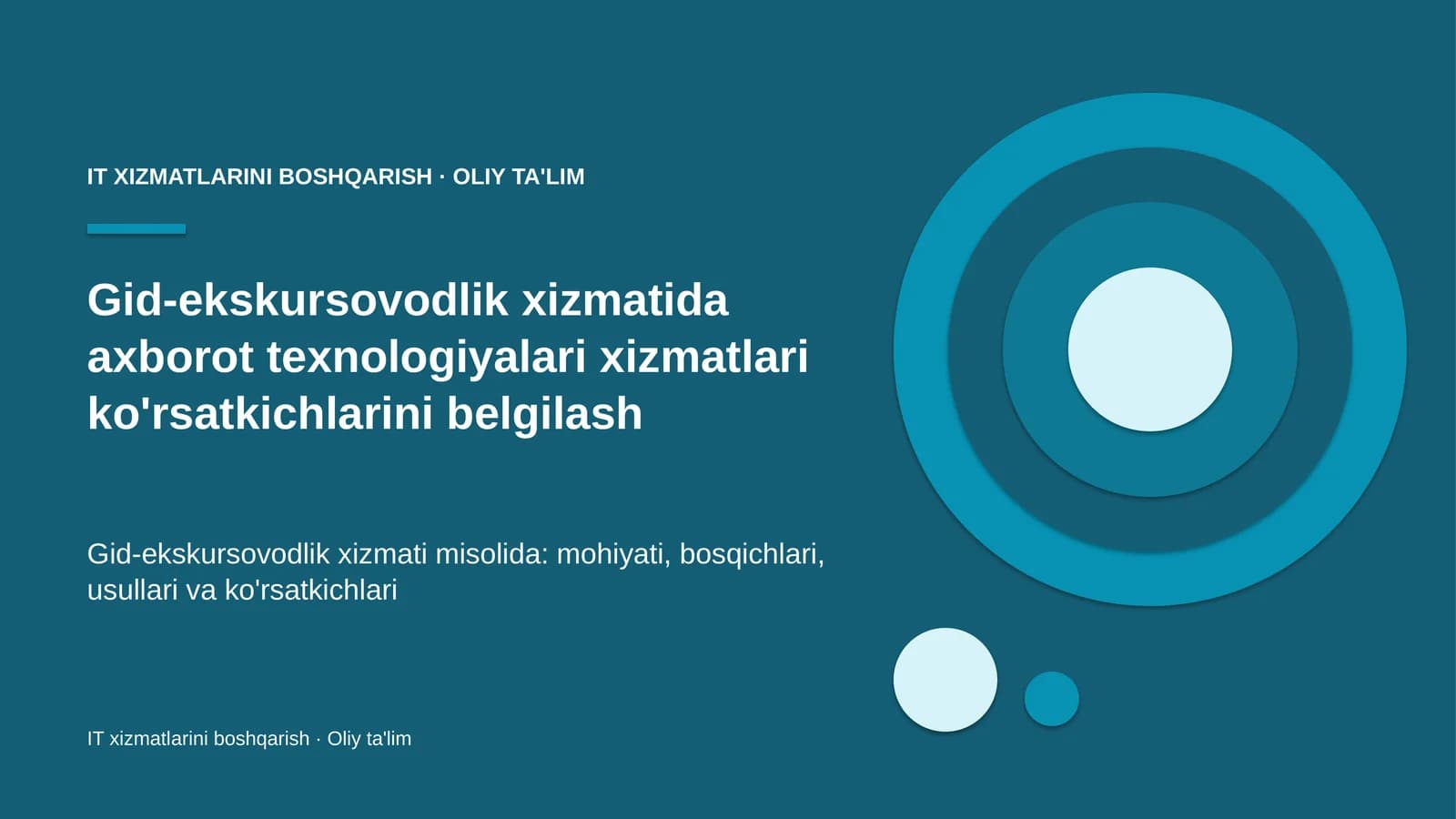 gid ekskursovodlik xizmatida axborot texnologiyalari xizmatlari ko'rsatkichlarini belgilash 1293