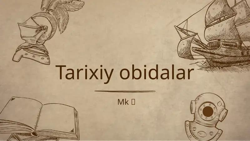 Tarixiy obidalar