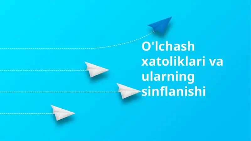 O'lchov xatolari