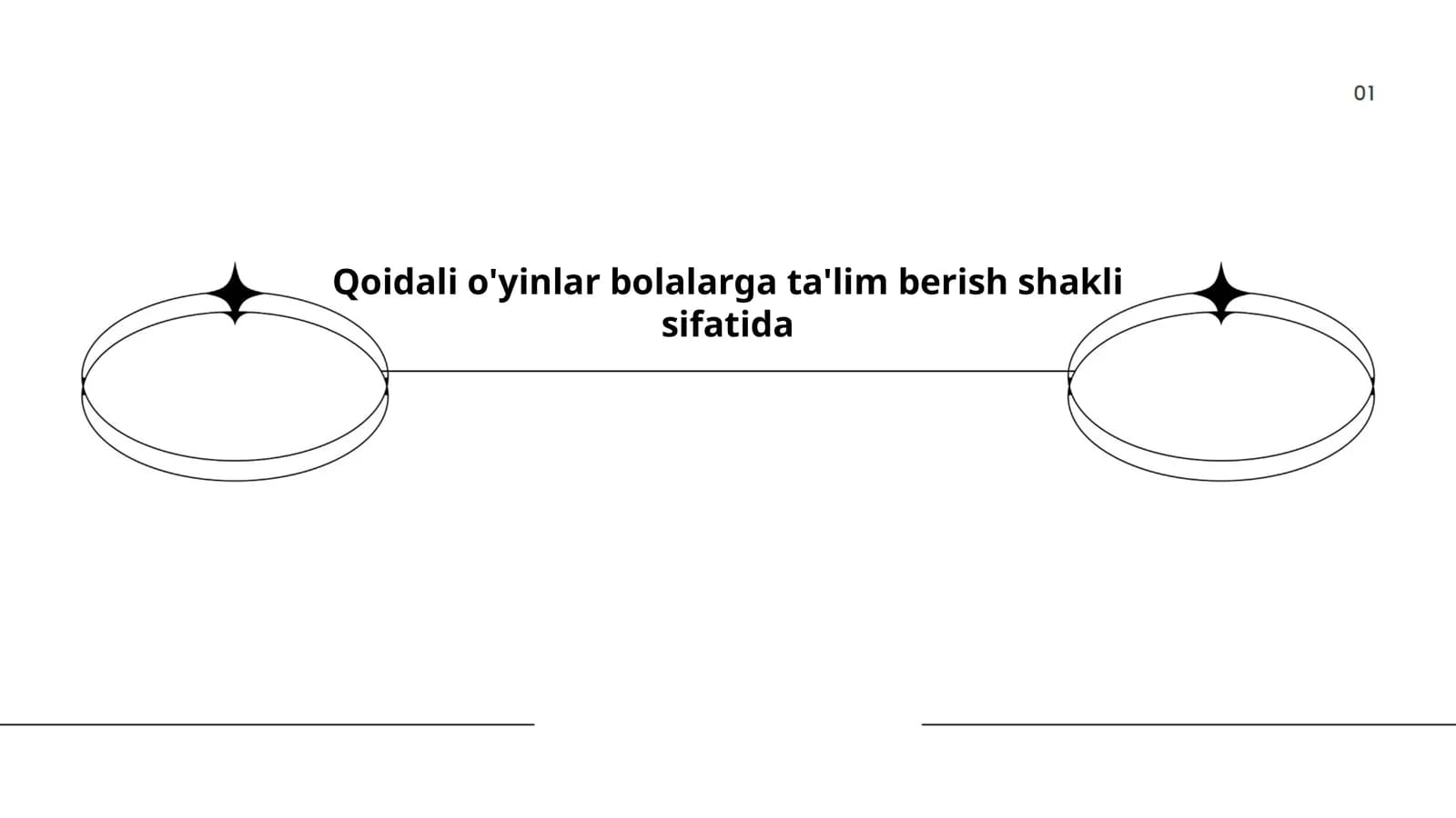 Qoidali o'yinlar bolalarga ta'lim berish shakli sifatida