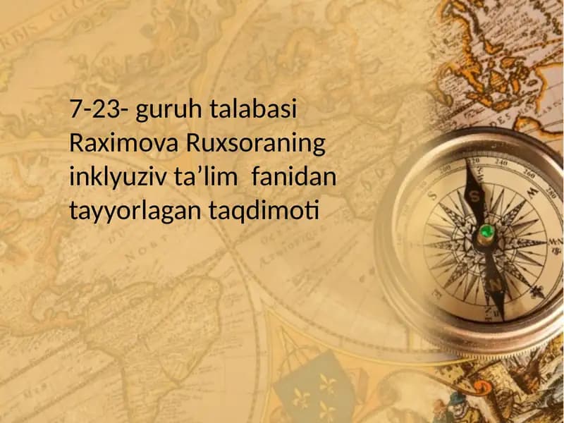Dunyoqarash va ta'lim