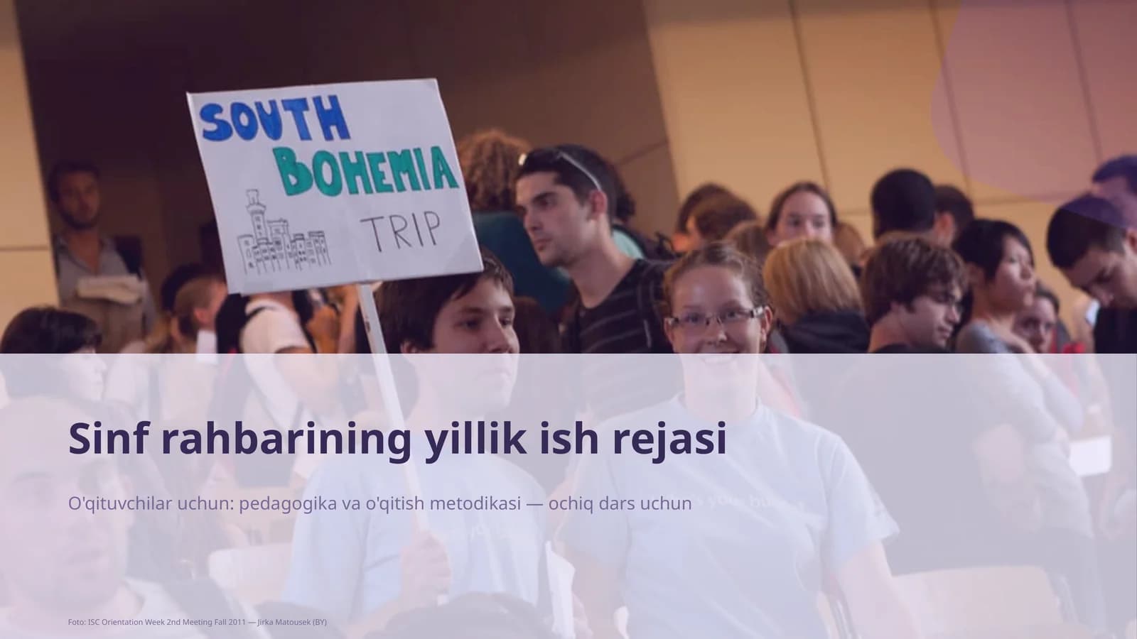 Sinf rahbarining yillik ish rejasi