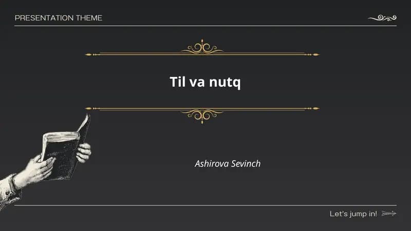 Til va nutq