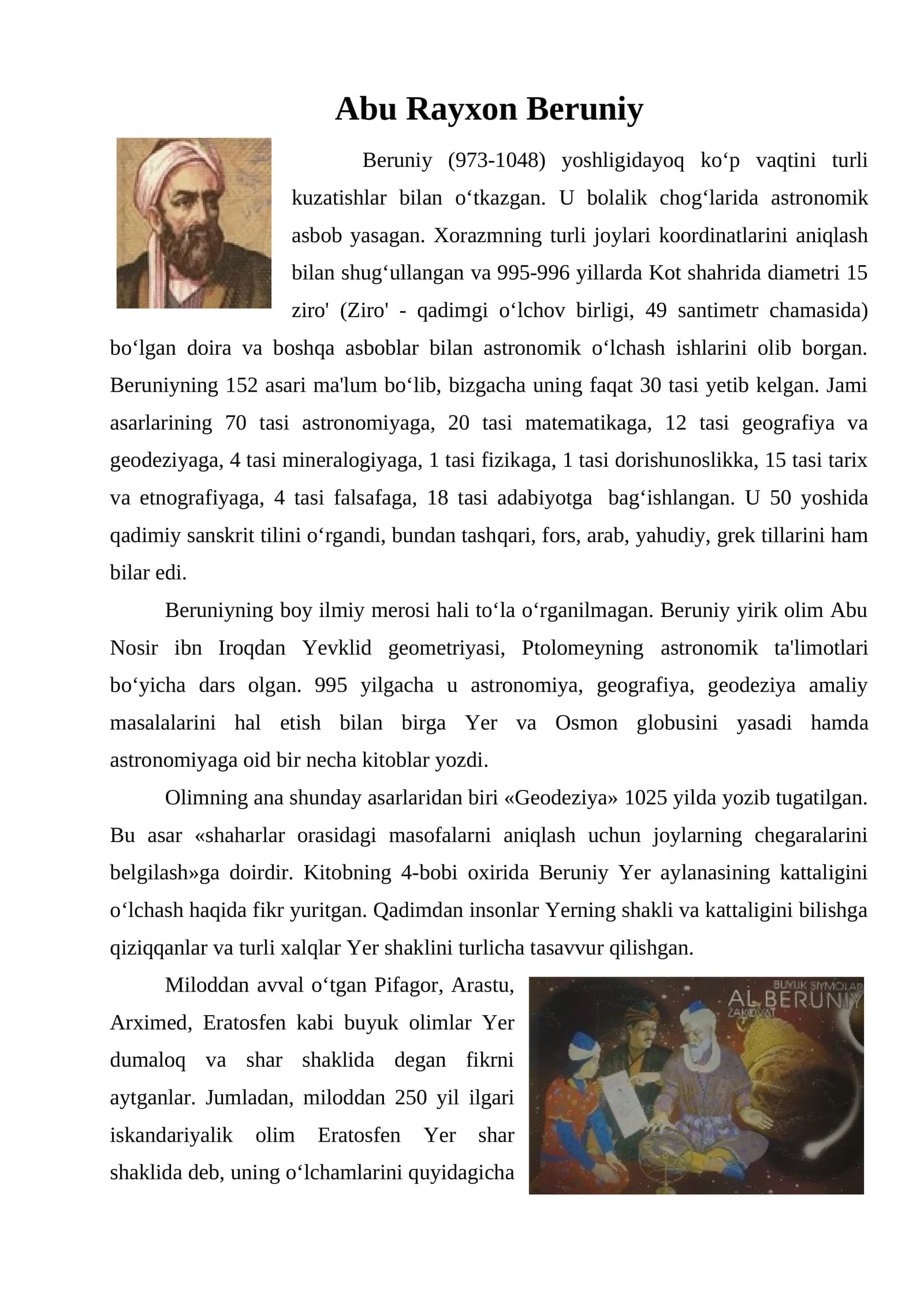 Abu Rayxon Beruniy