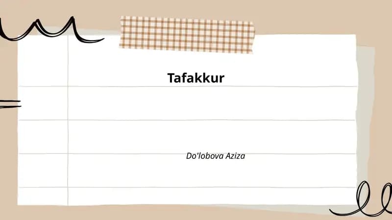 Tafakkur