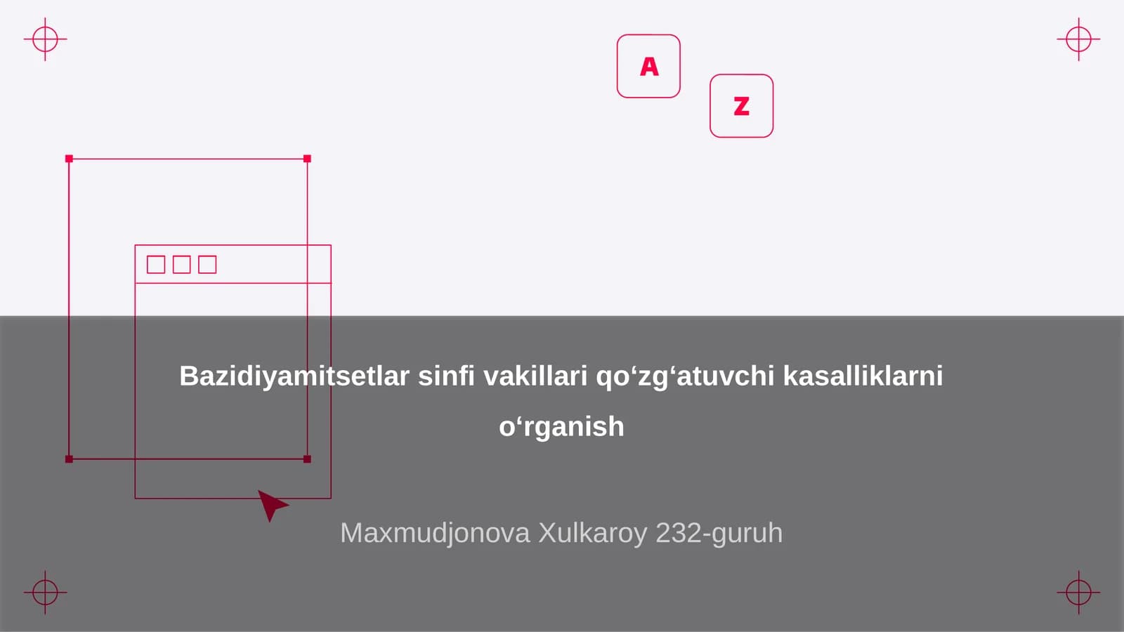 Bazidiyamitsetlar sinfi vakillari qoʻzgʻatuvchi kasalliklarni oʻrganish