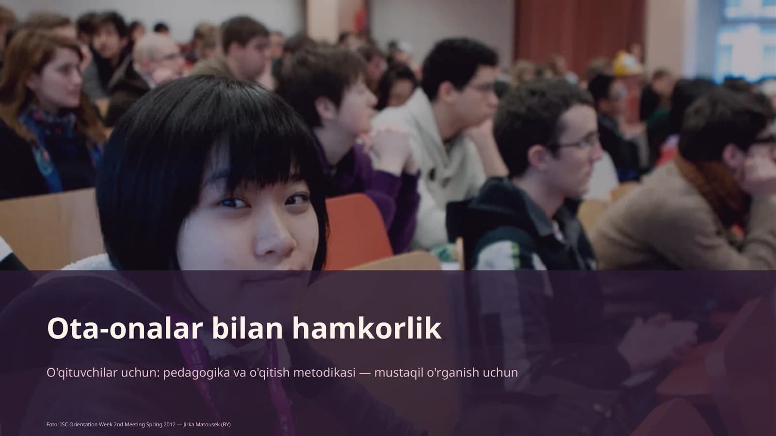 Ota-onalar bilan hamkorlik