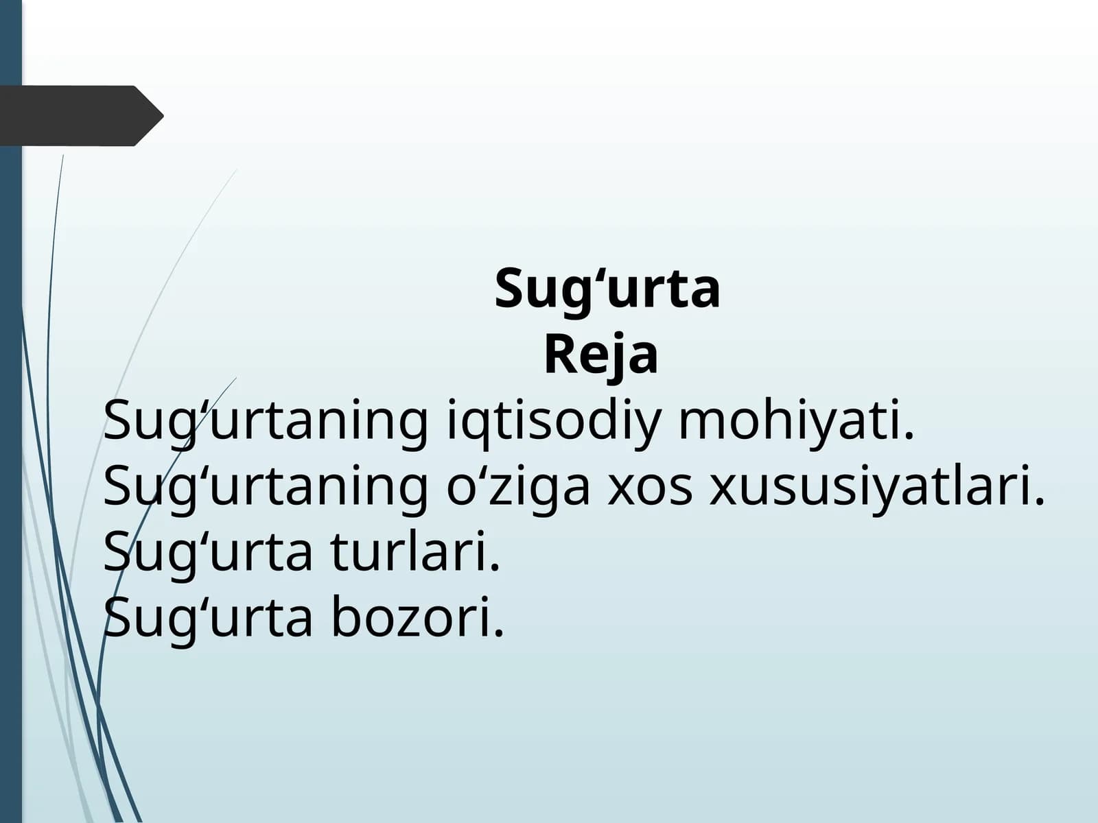 Sug‘urta