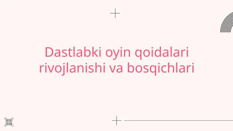 Oyin Qoidalari