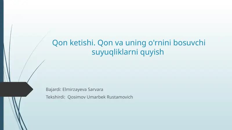 Qonketishi