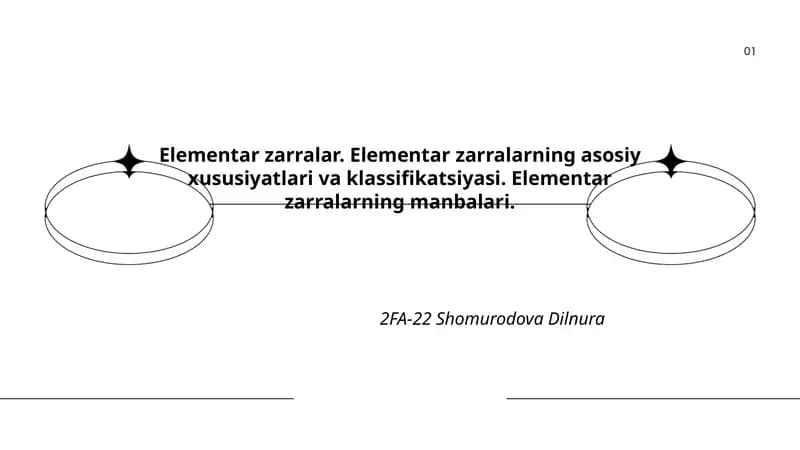 Elementar zarralar