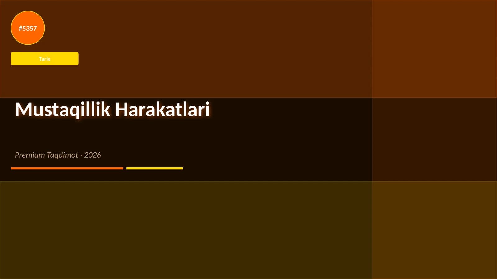 Mustaqillik Harakatlari