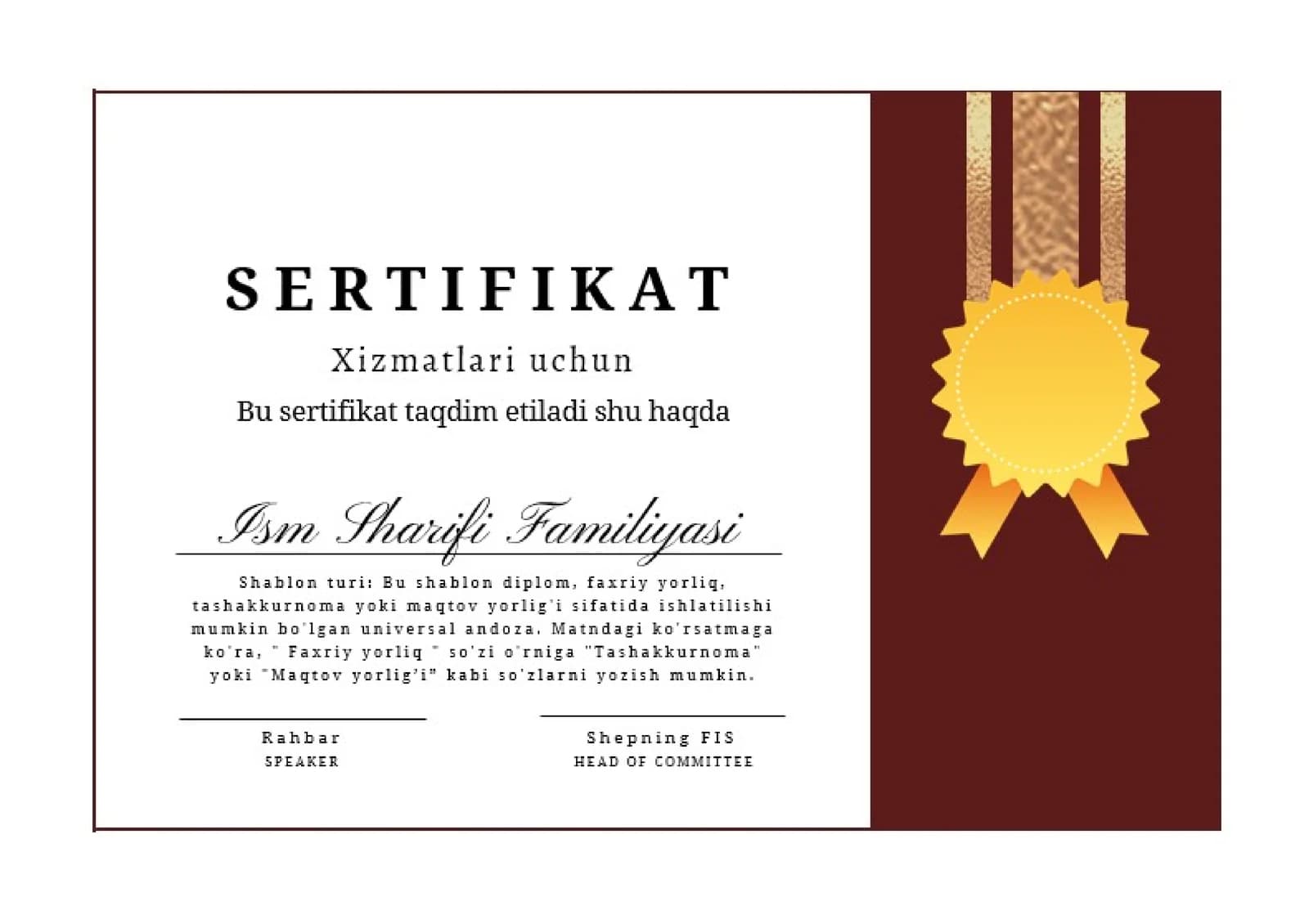 SERTIFIKAT